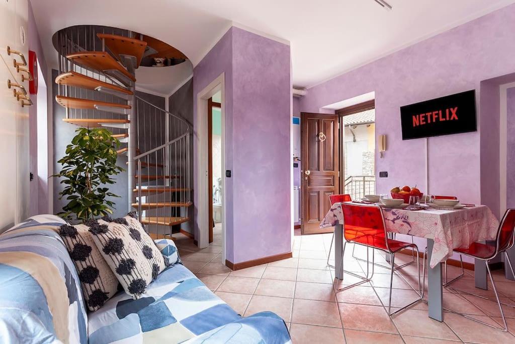 Ferienwohnung Alex Haus Somma Lombardo Exterior foto